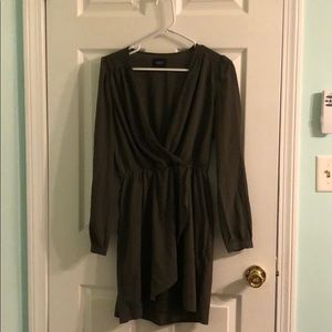 Hunter green dress